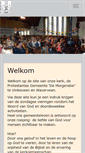 Mobile Screenshot of morgenstervinkeveen.nl